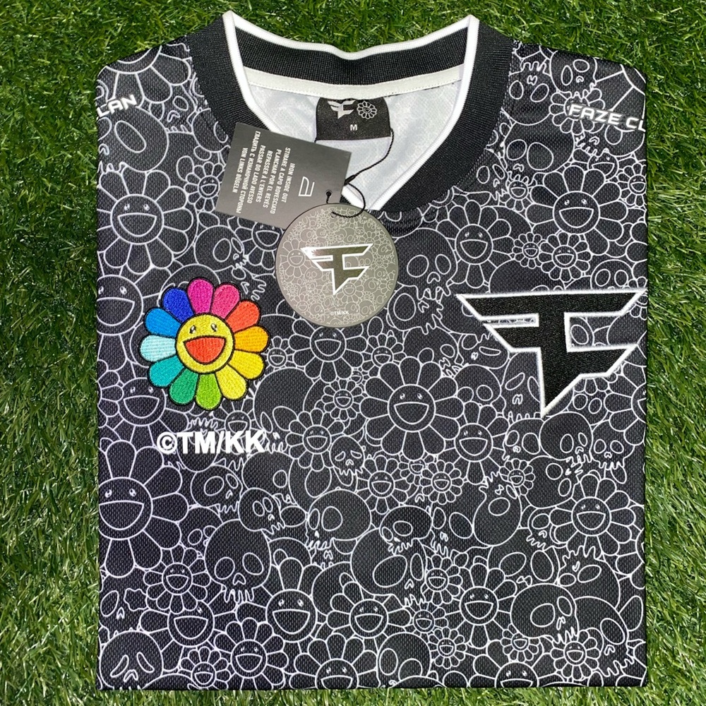 Murakami X Faze Clan Black Jersey